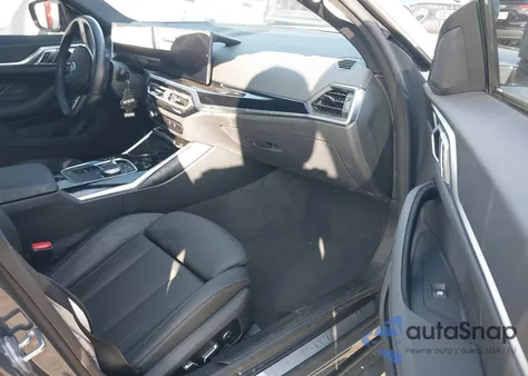 2024 BMW I4 Edrive35 z USA, uszkodzony, nr VIN WBY43AW01RFS99206